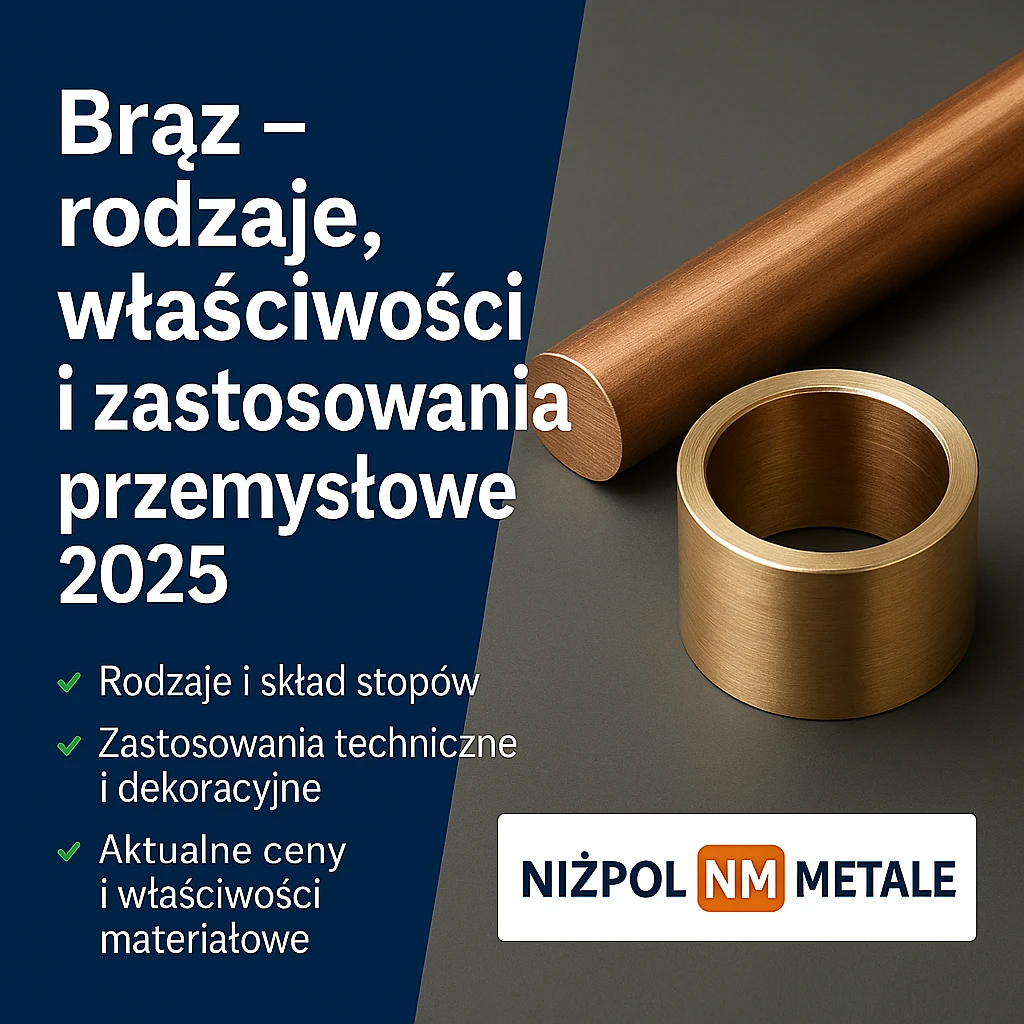 Brąz – rodzaje, właściwości i zastosowania przemysłowe 2025